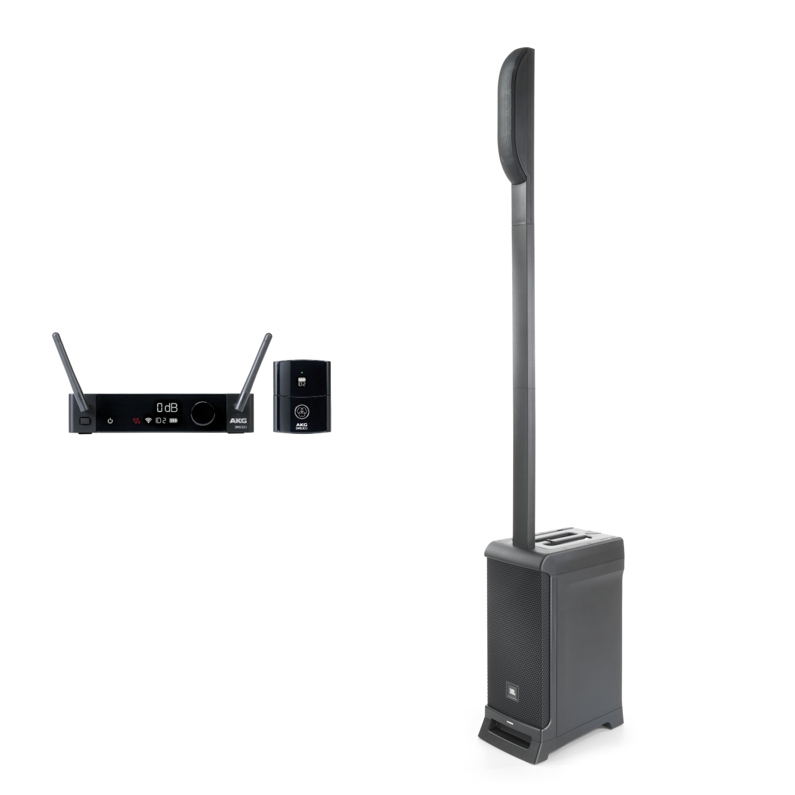 JBL IRX ONE + AKG DMS300 Instrument Bundle